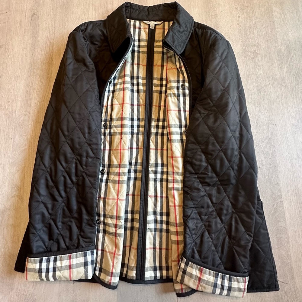 Burberry London women’s quilted jacket